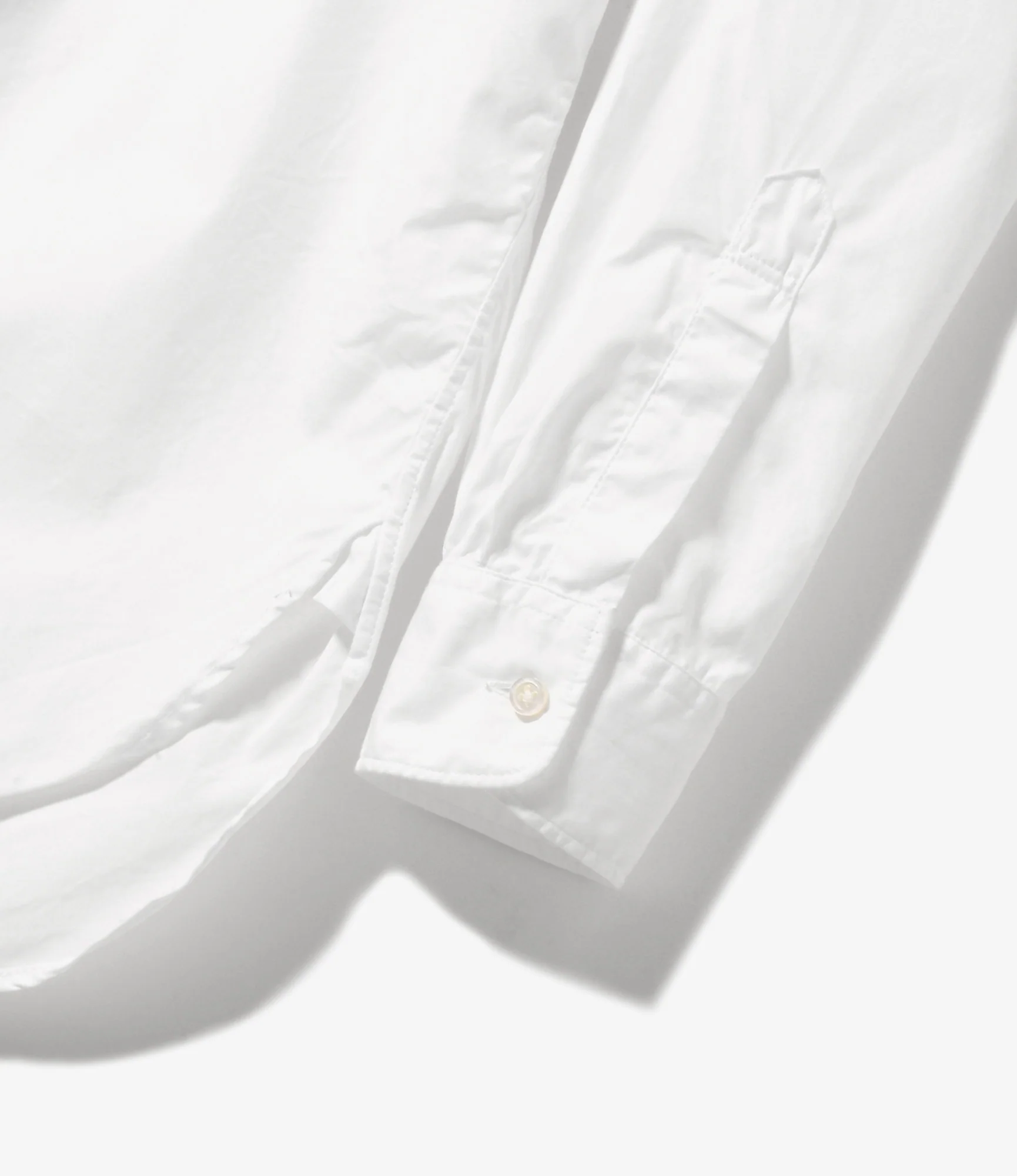 19th Century Button Down Shirt – White Broadcloth - Image 4