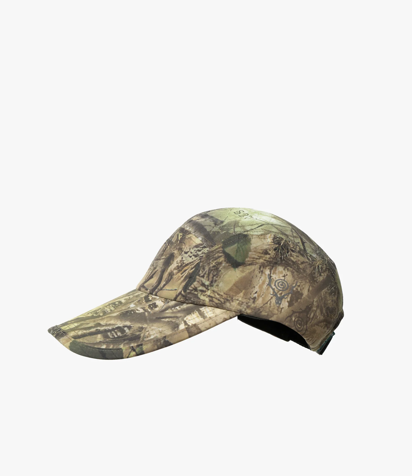 5-Panel Cap – Camo Nylon Tussah