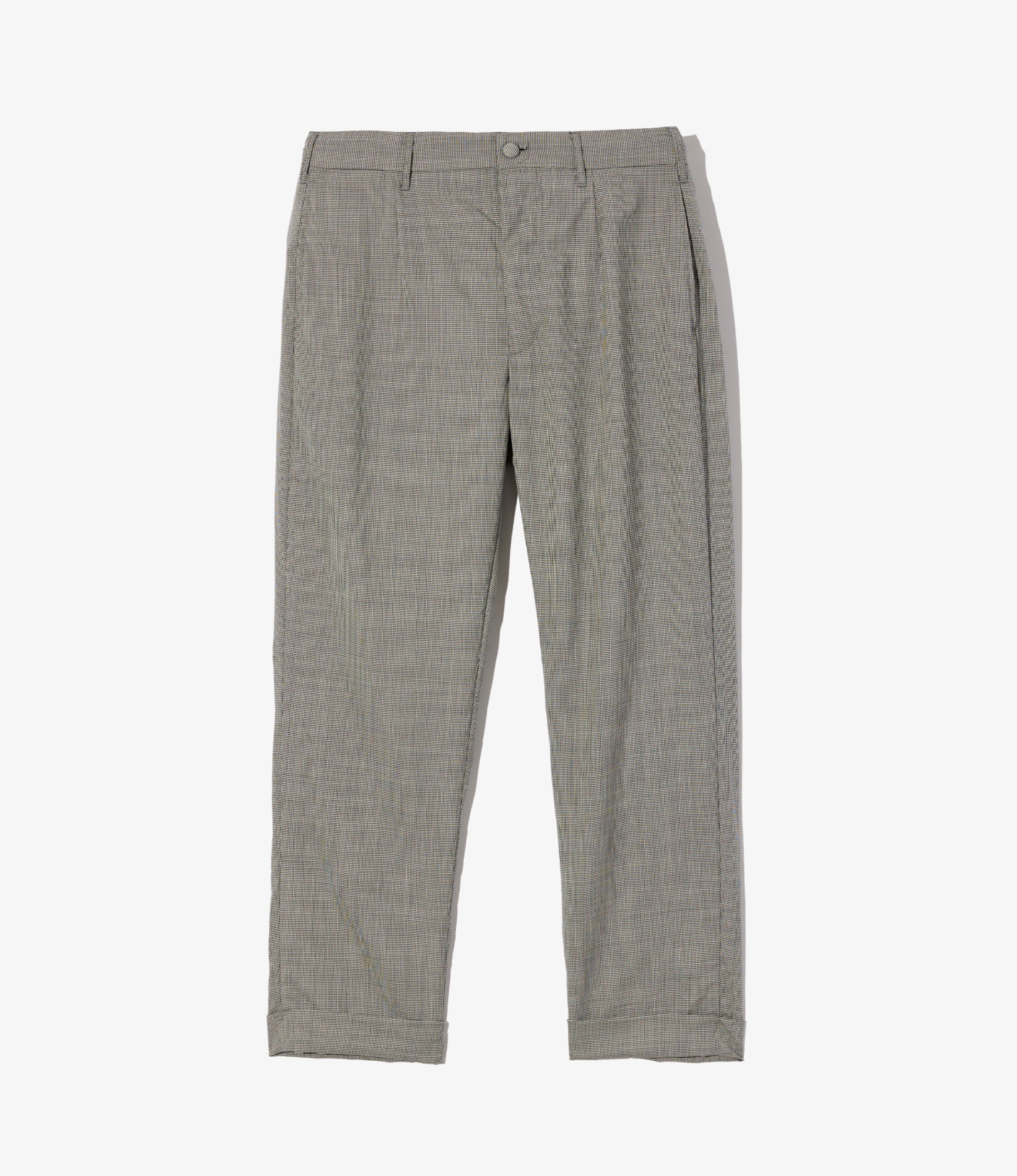 Andover Pant – Grey Micro Houndstooth Tropical Wool