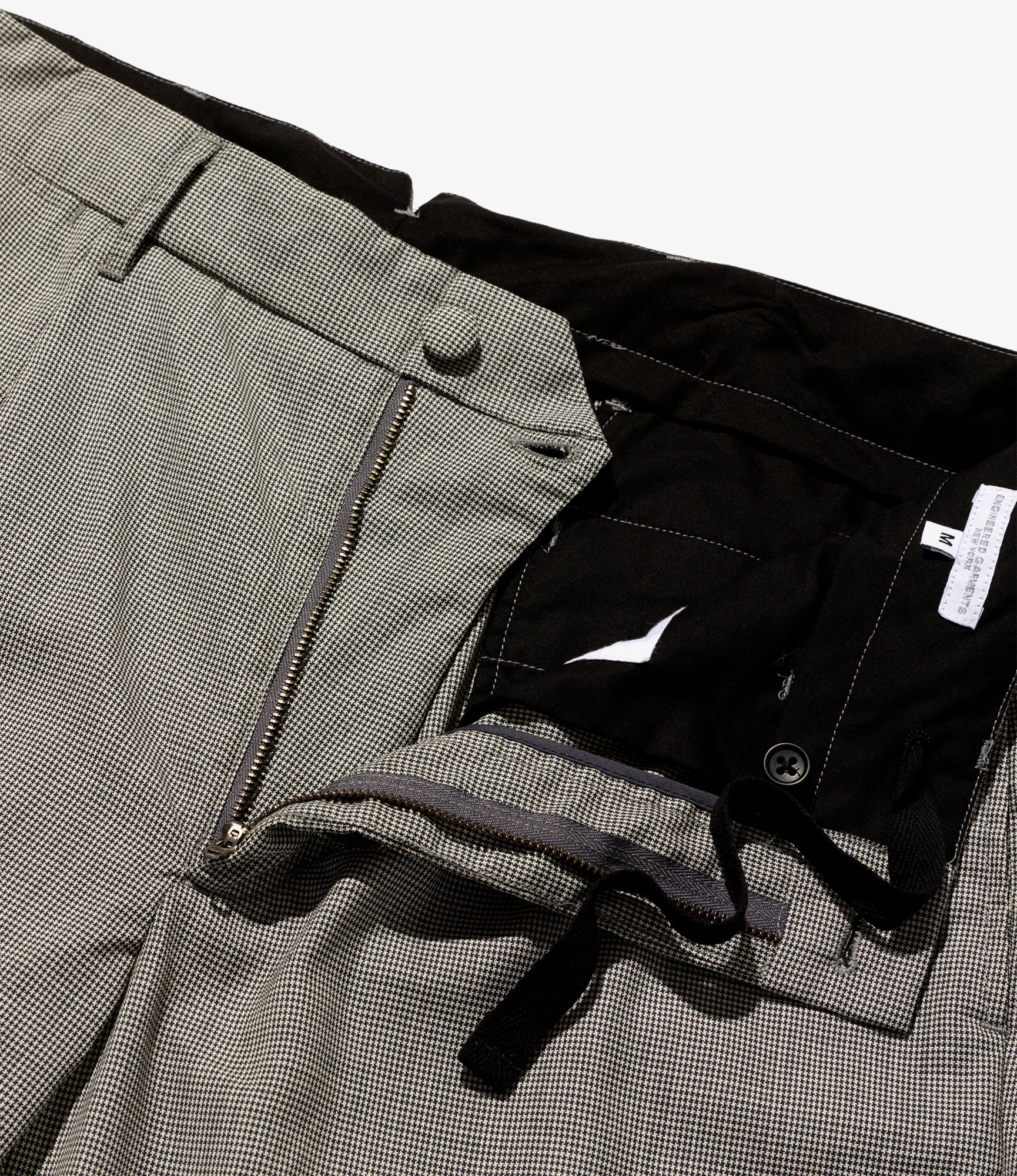 Andover Pant – Grey Micro Houndstooth Tropical Wool - Image 4
