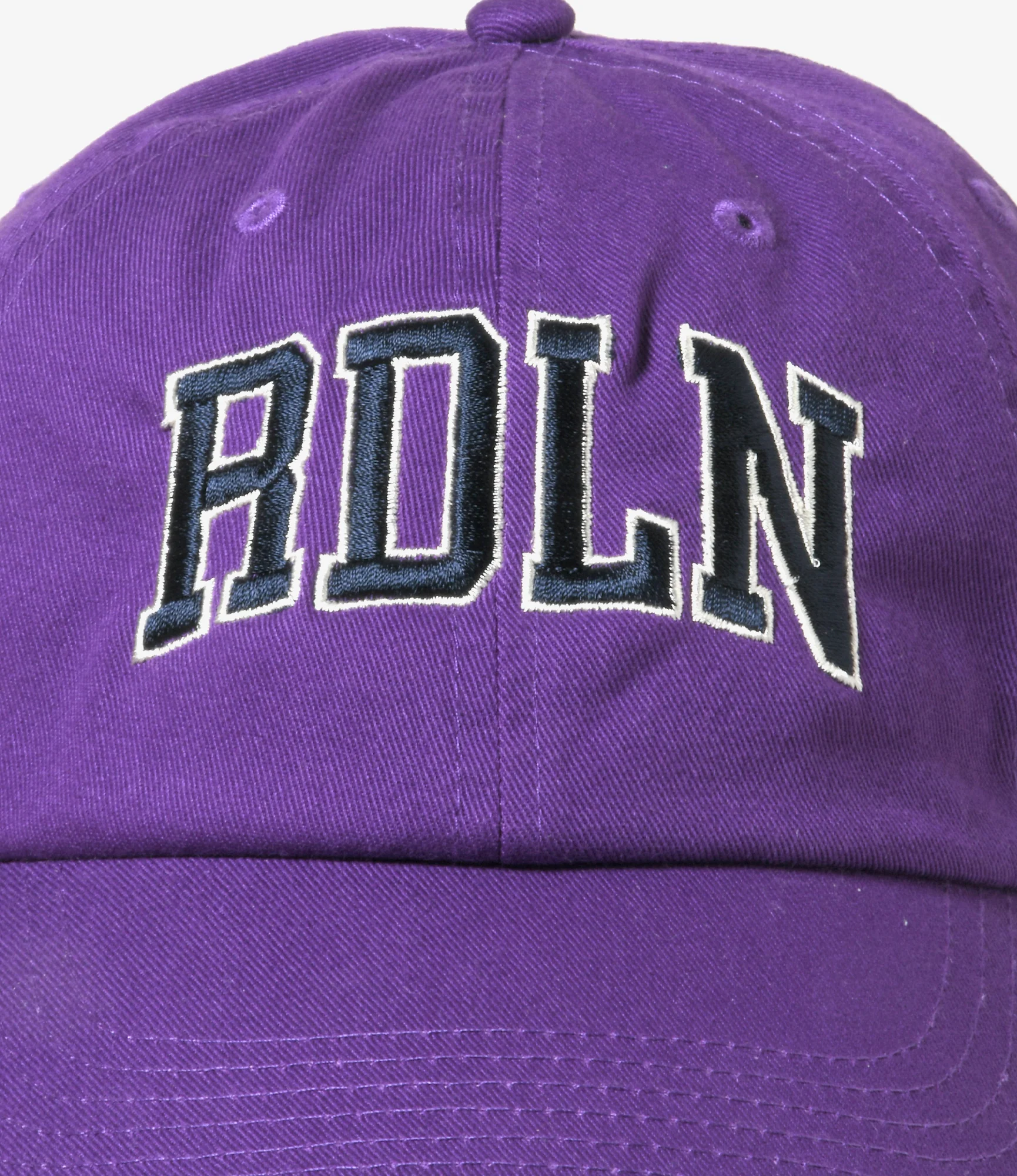 Baseball Cap – Purple Twill - Image 3