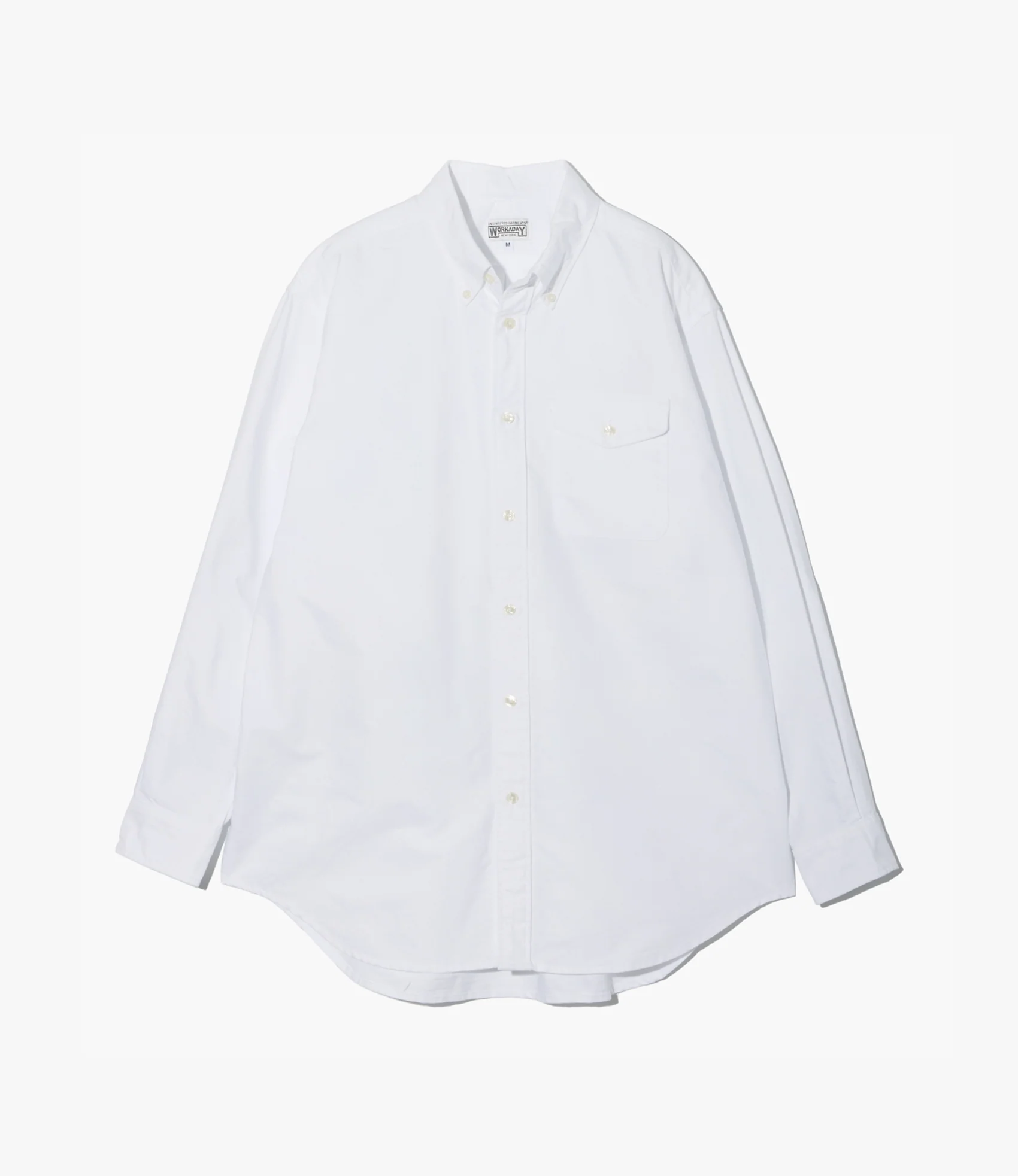 Button Down Shirt – White Oxford Cloth