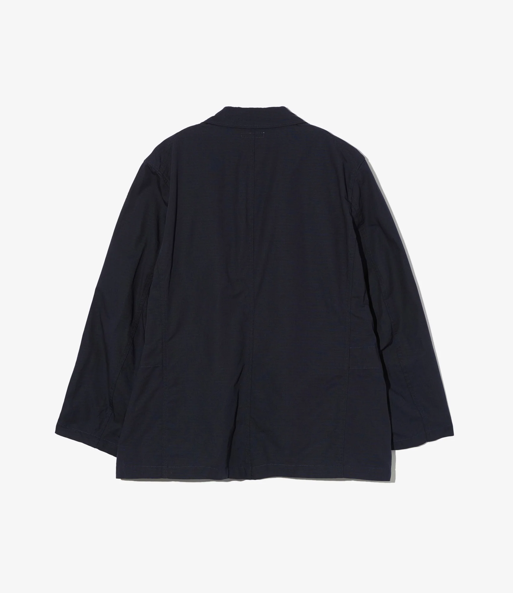 Bedford Jacket – Dark Navy Ripstop Cotton - Image 3