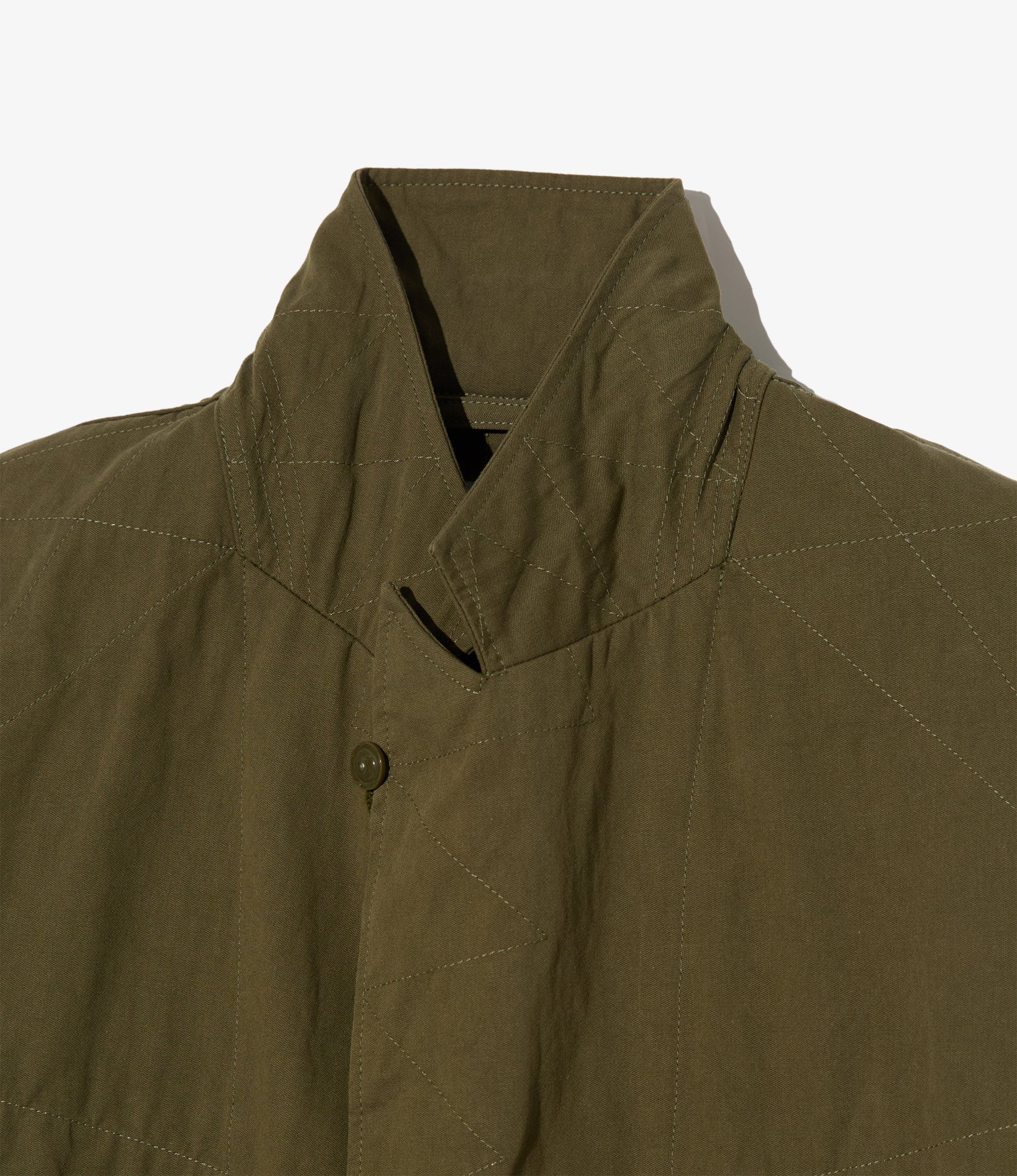 Bedford Jacket – Olive Sanded Cloth - Image 4