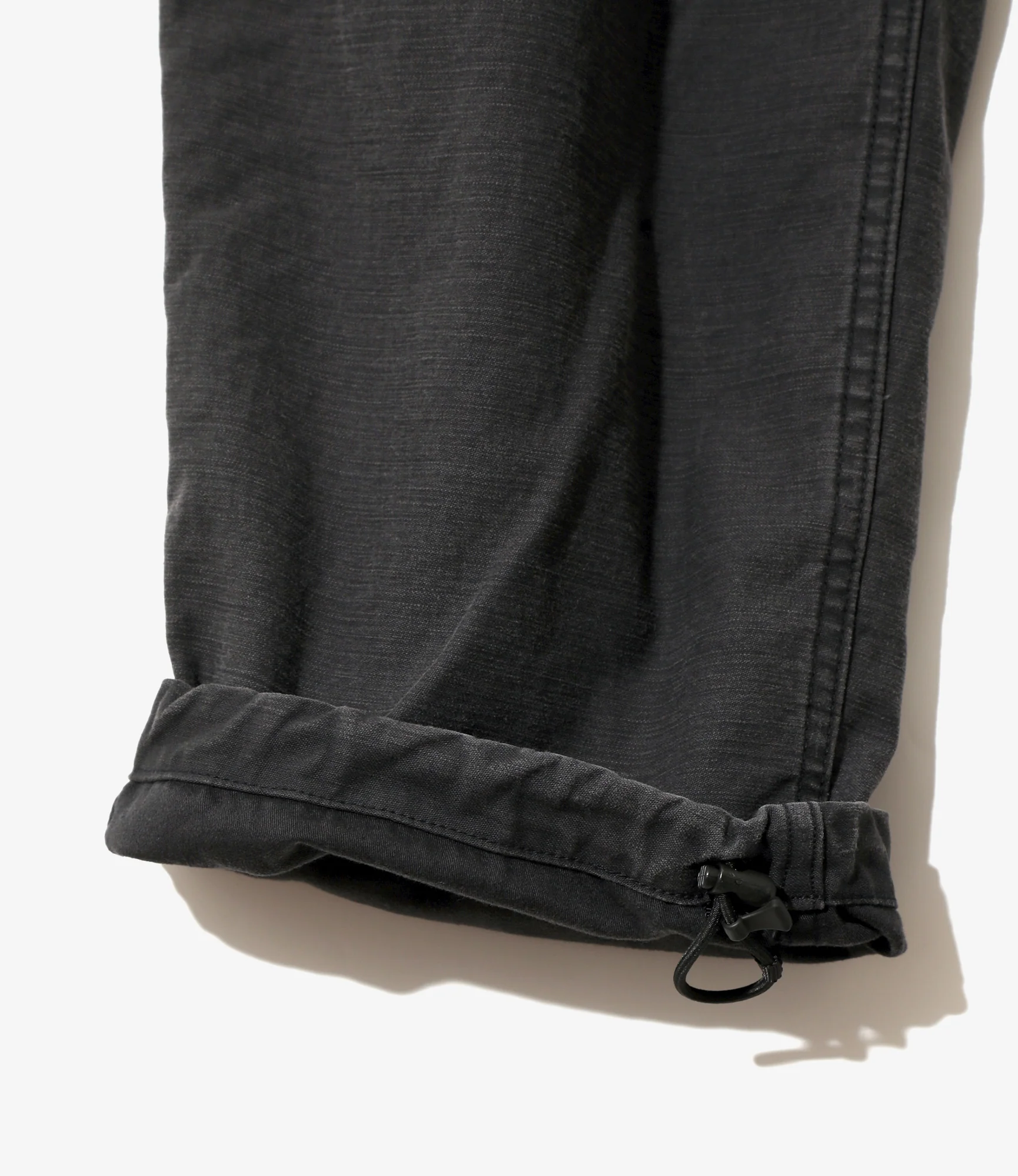 Belted Logger Pant – Black Reversed Sateen - Image 3