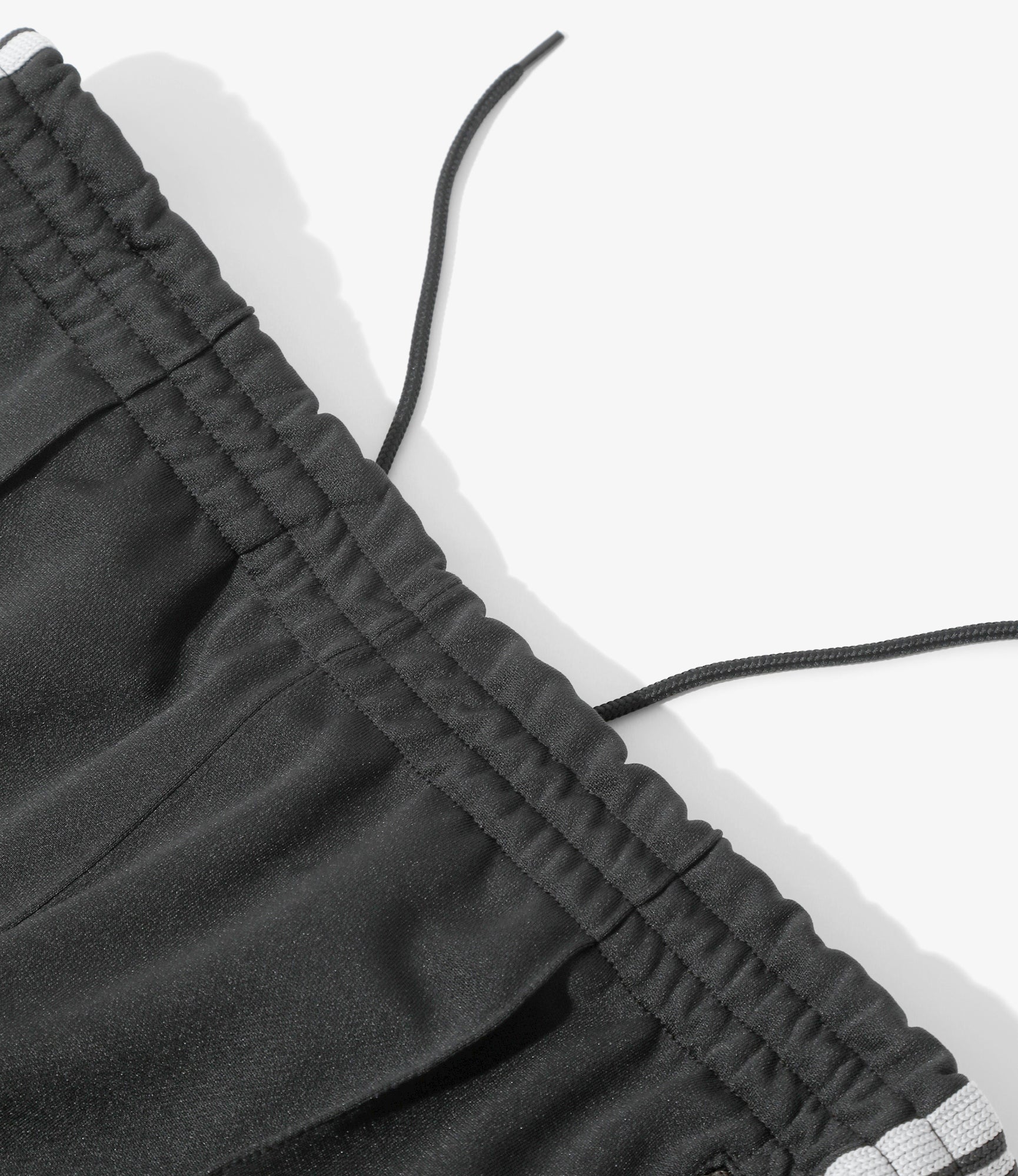 Boot-Cut Track Pant – Charcoal Smooth Polyester - Image 3