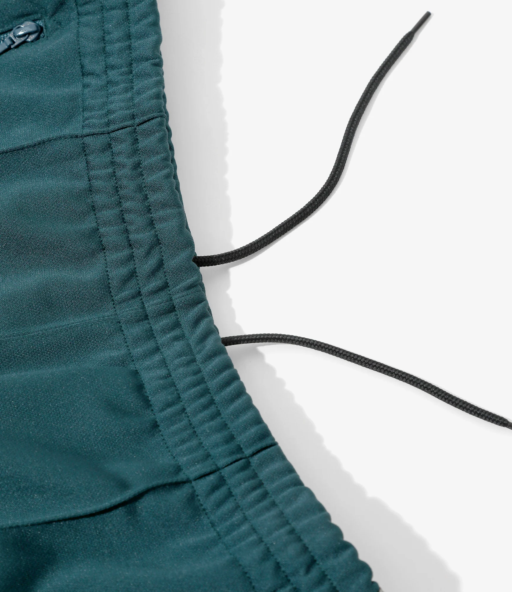 Boot-Cut Track Pant – Green Smooth Polyester - Image 4
