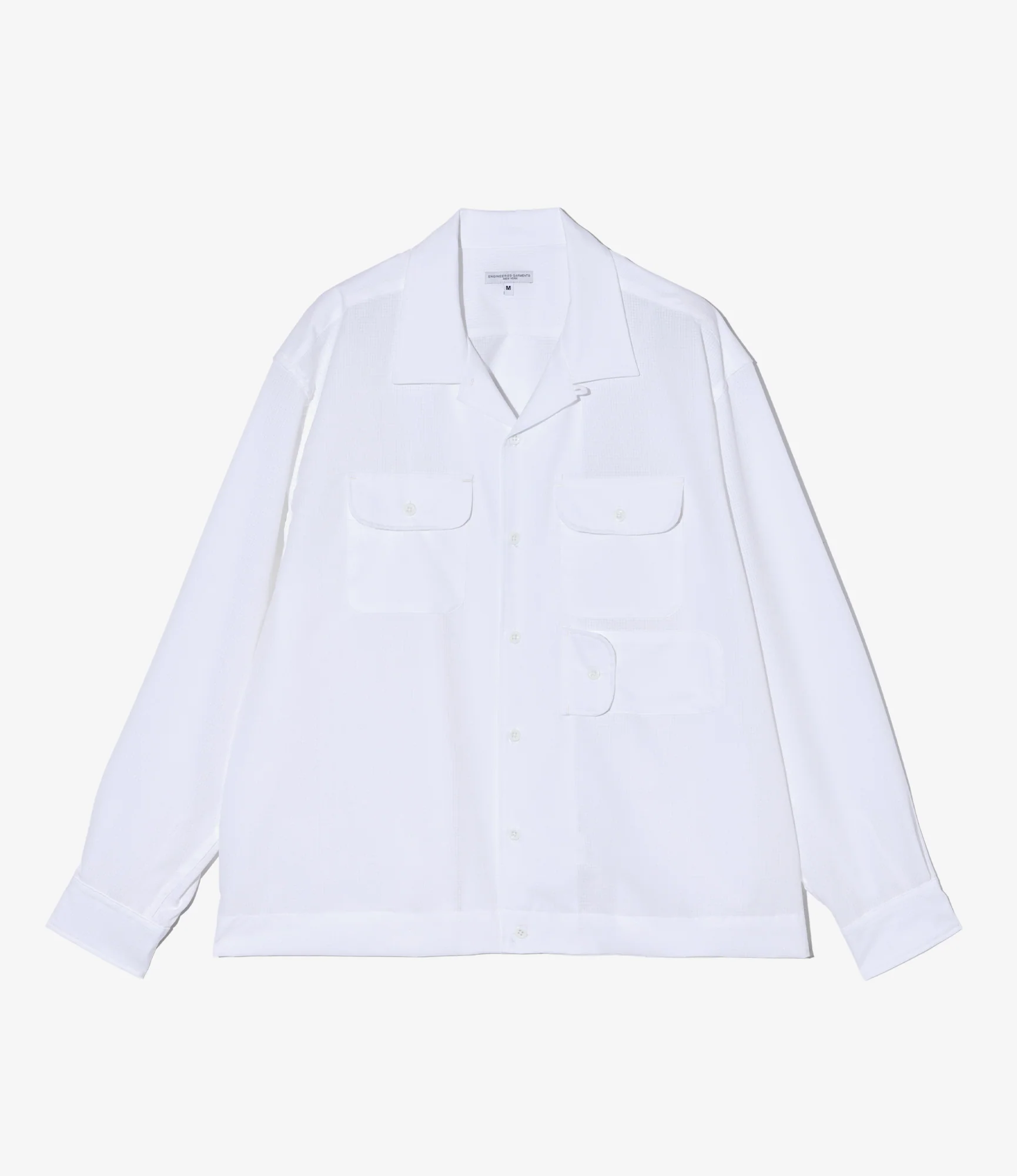 Bowling Shirt – White Mesh