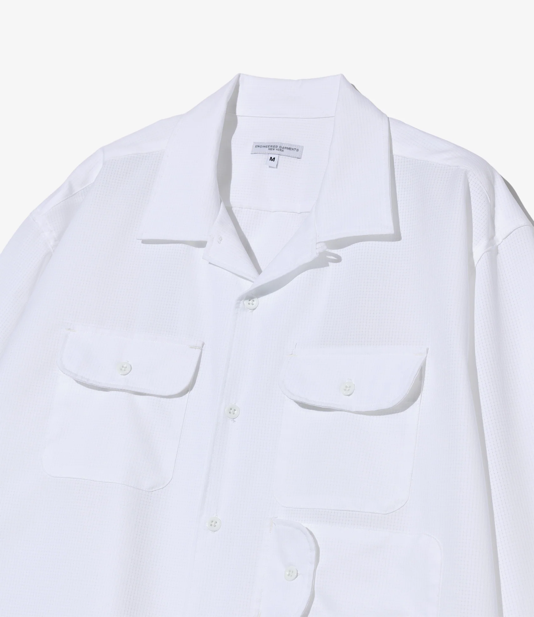 Bowling Shirt – White Mesh - Image 3