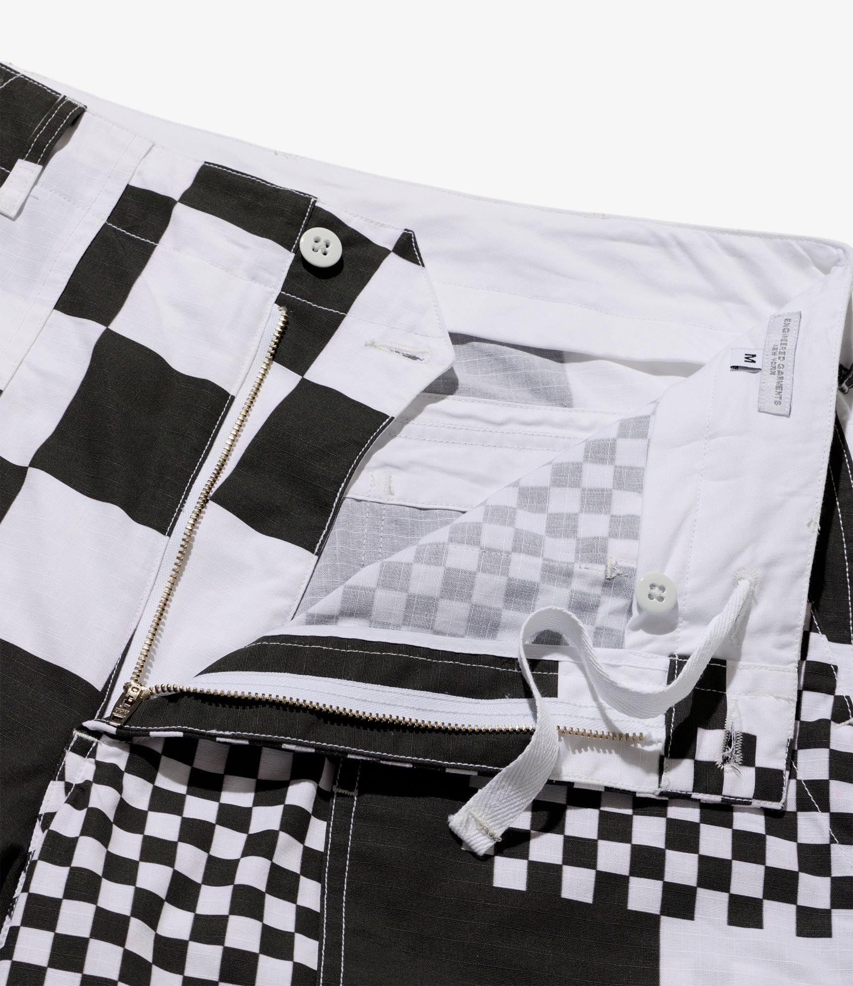 Fatigue Pant – White/Black Checker Print Ripstop - Image 5