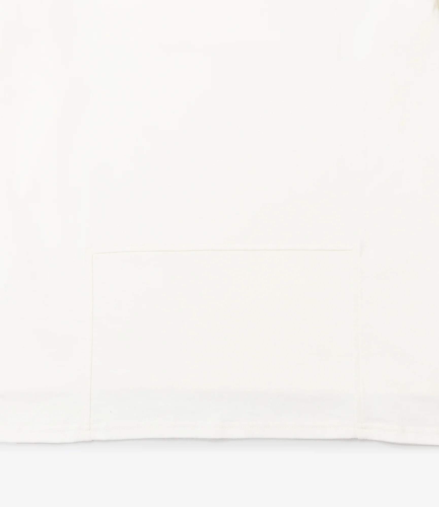 Fisherman Bib Neck Shirt – Off White - Image 6
