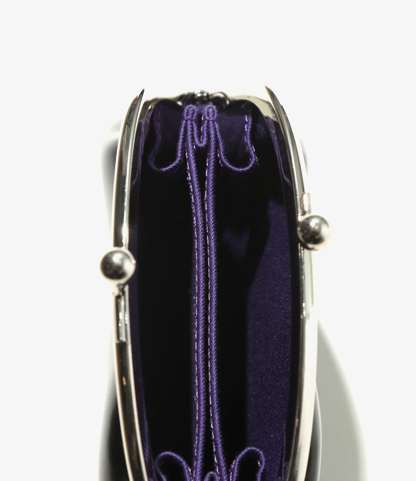 Gamaguchi Wallet – Black Leather - Image 4