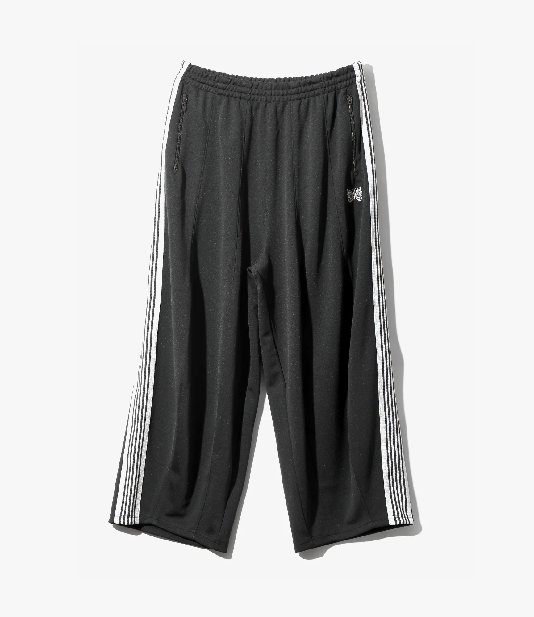 H.D. Track Pant – Charcoal Smooth Polyester