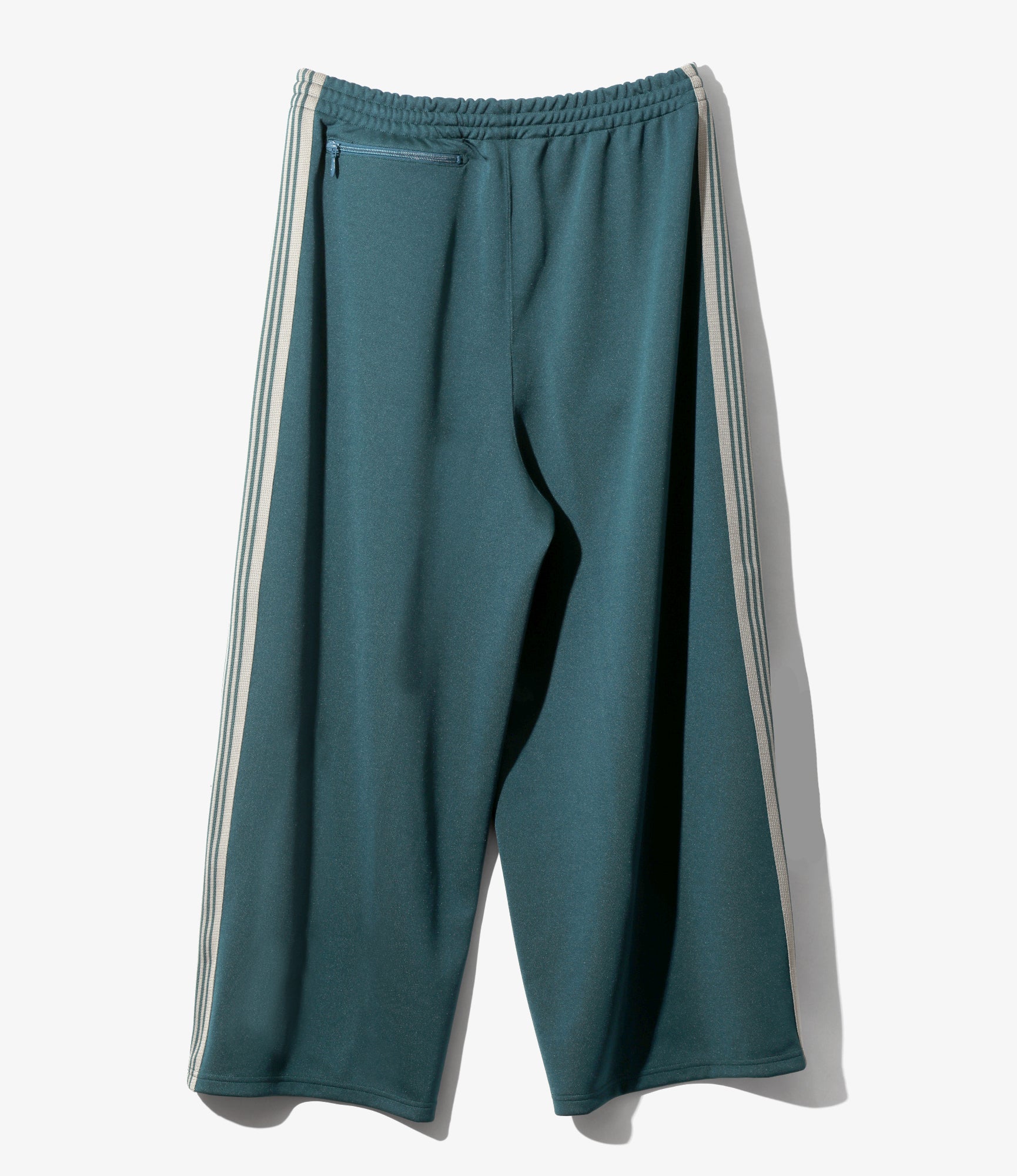 H.D. Track Pant – Green Smooth Polyester - Image 5