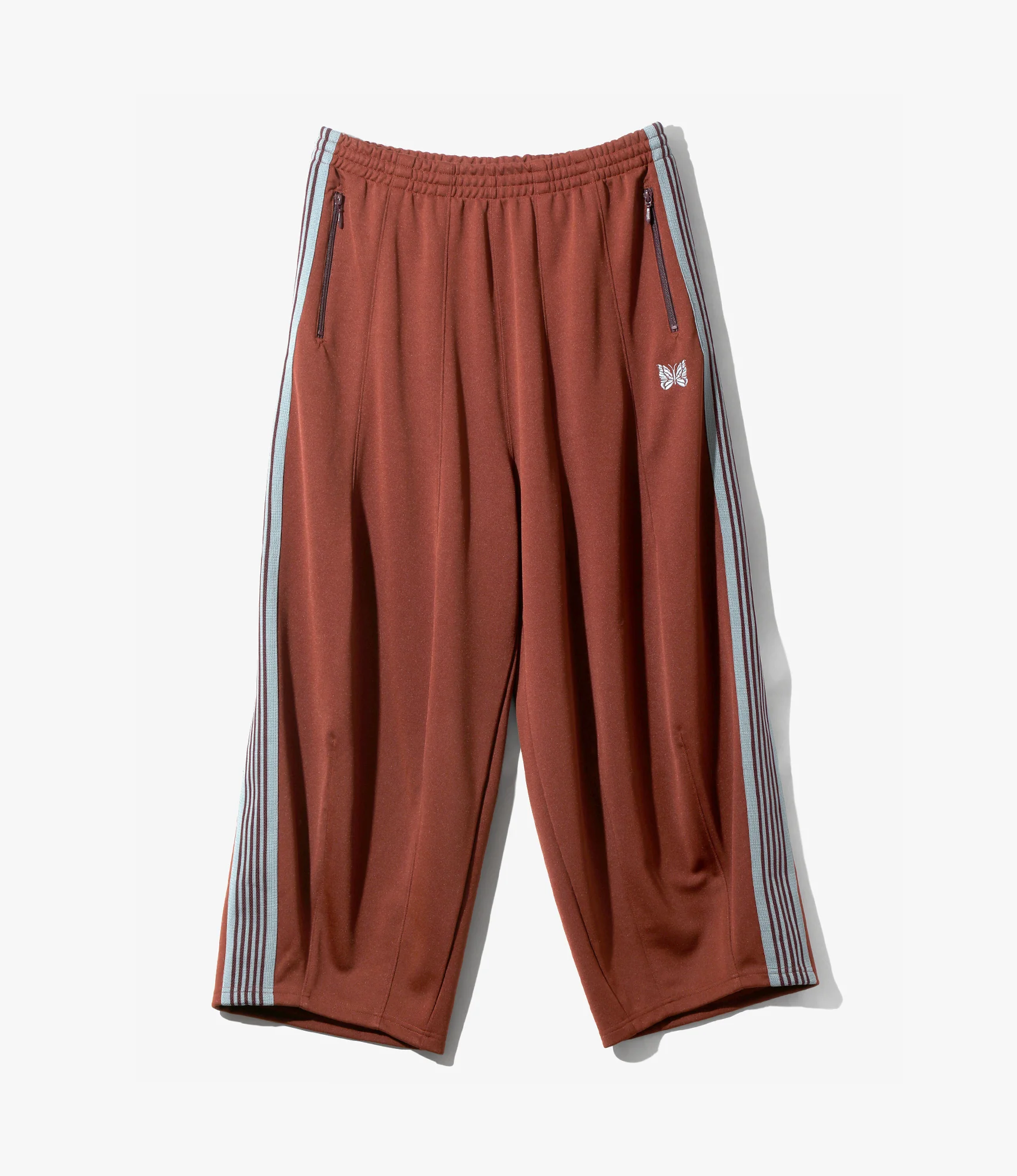 H.D. Track Pant – Rust Smooth Polyester