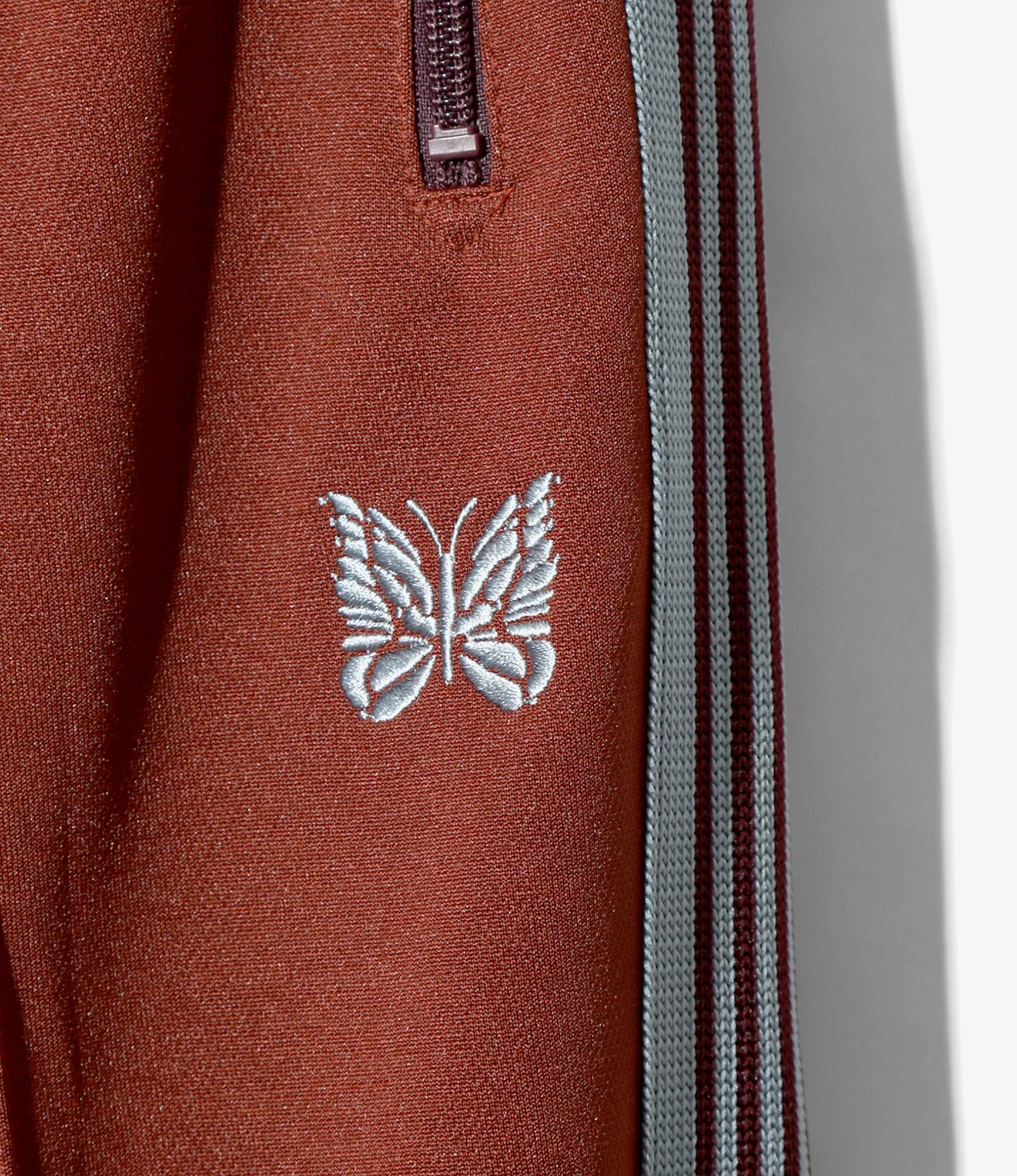 H.D. Track Pant – Rust Smooth Polyester - Image 2