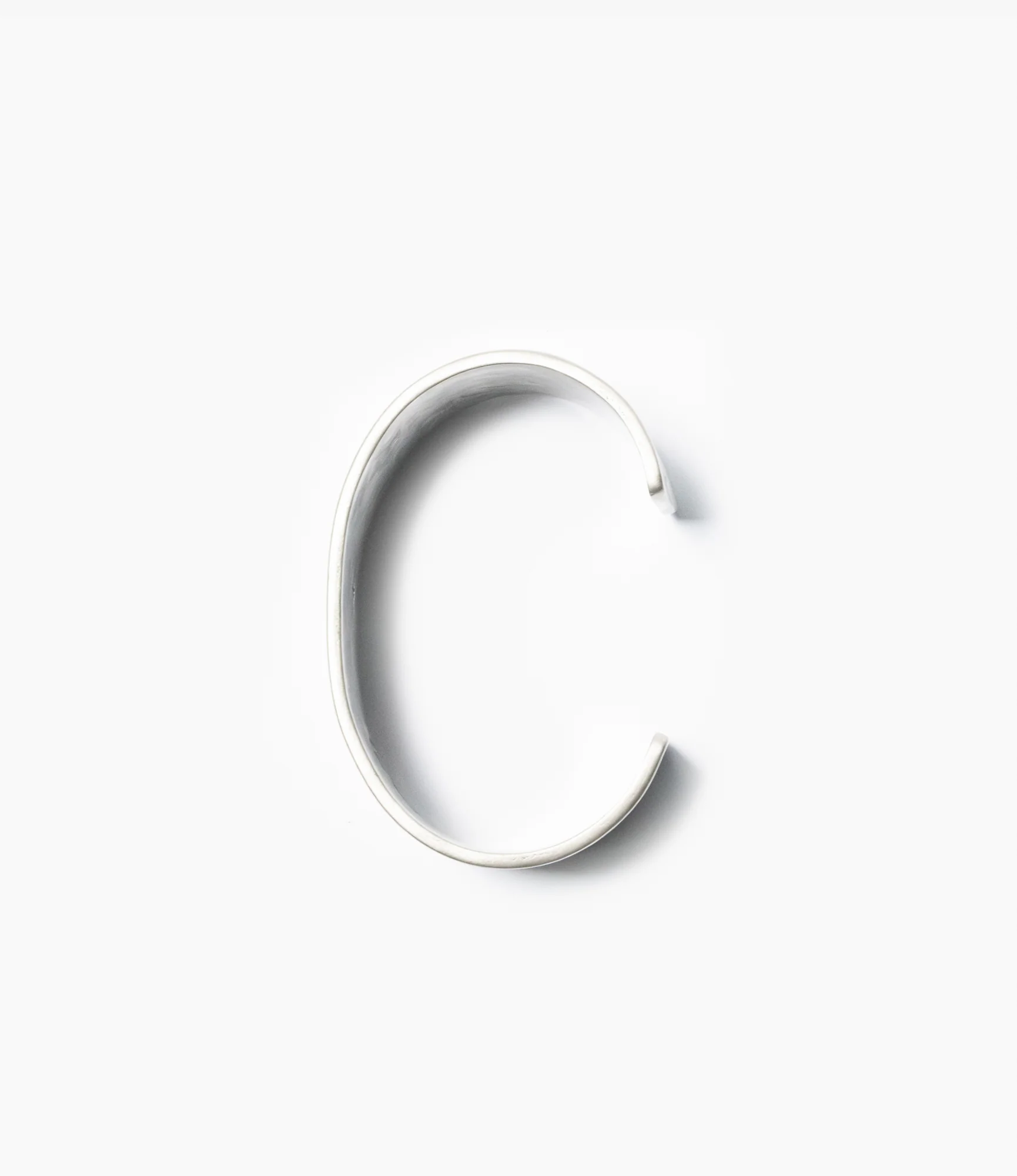 Large Navajo Cuff One – Sterling Silver - Image 4