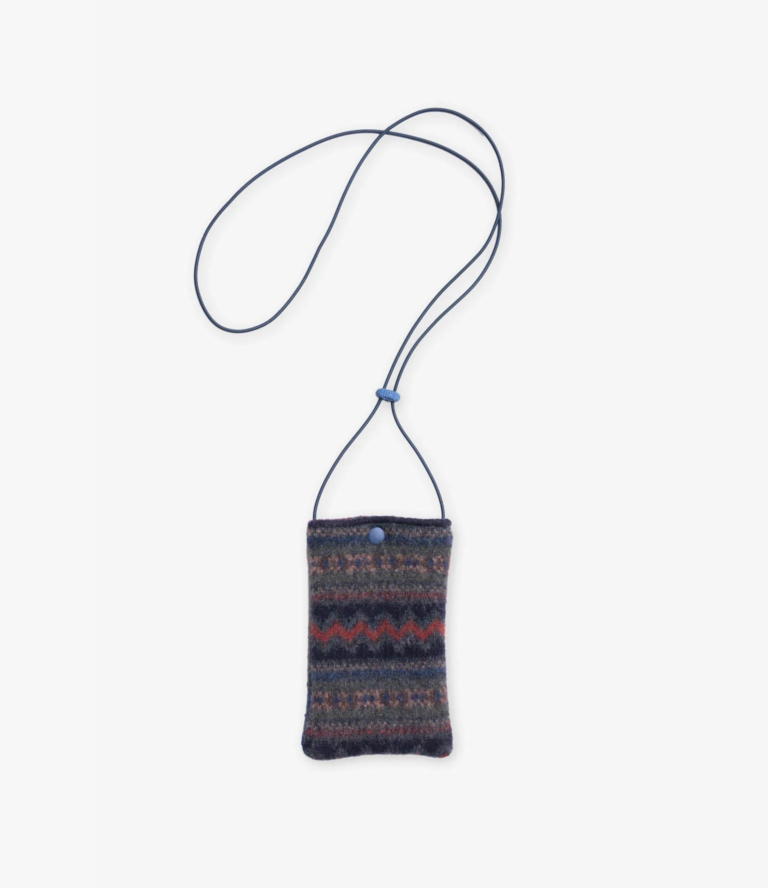 Magic Pouch Bag – Mixed Argyle Wool - Image 2