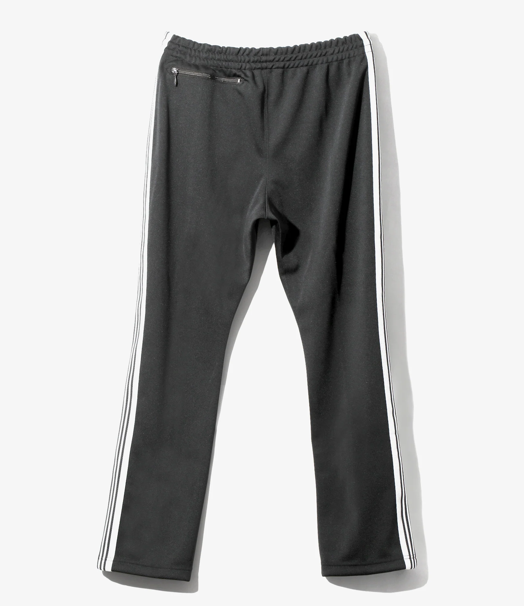 Narrow Track Pant – Charcoal Smooth Polyester - Image 5