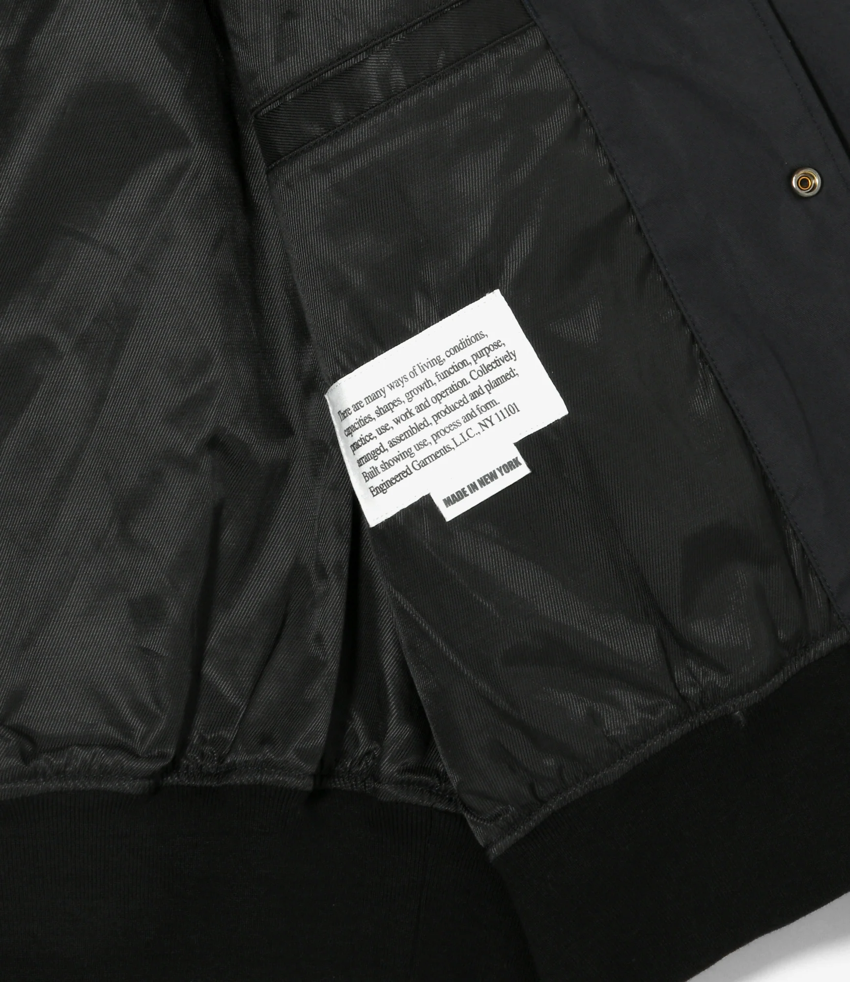 Referee Jacket – Dark Navy Nyco Twill - Image 3