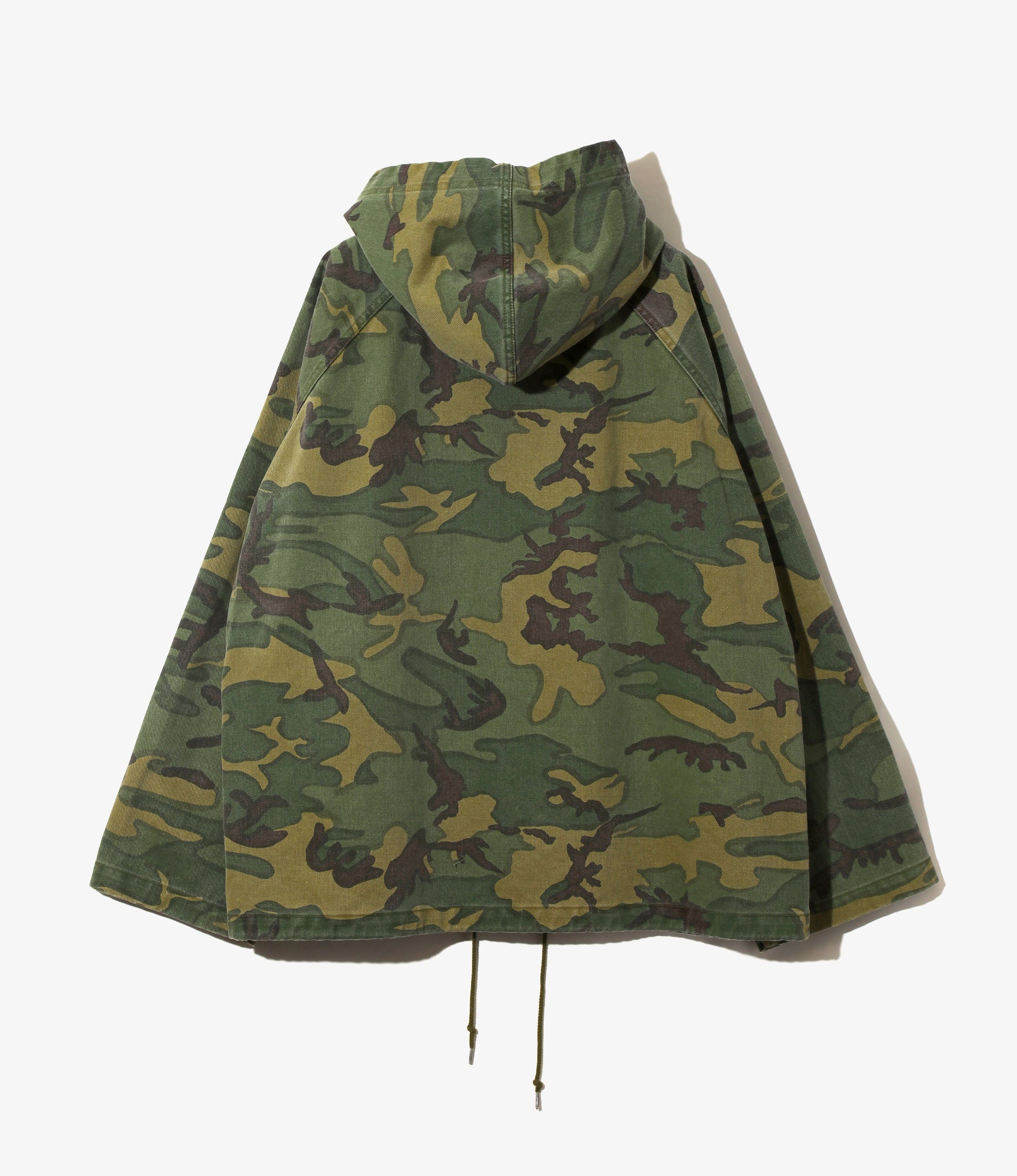 Reversible Hooded Coat – Camo Twill - Image 3