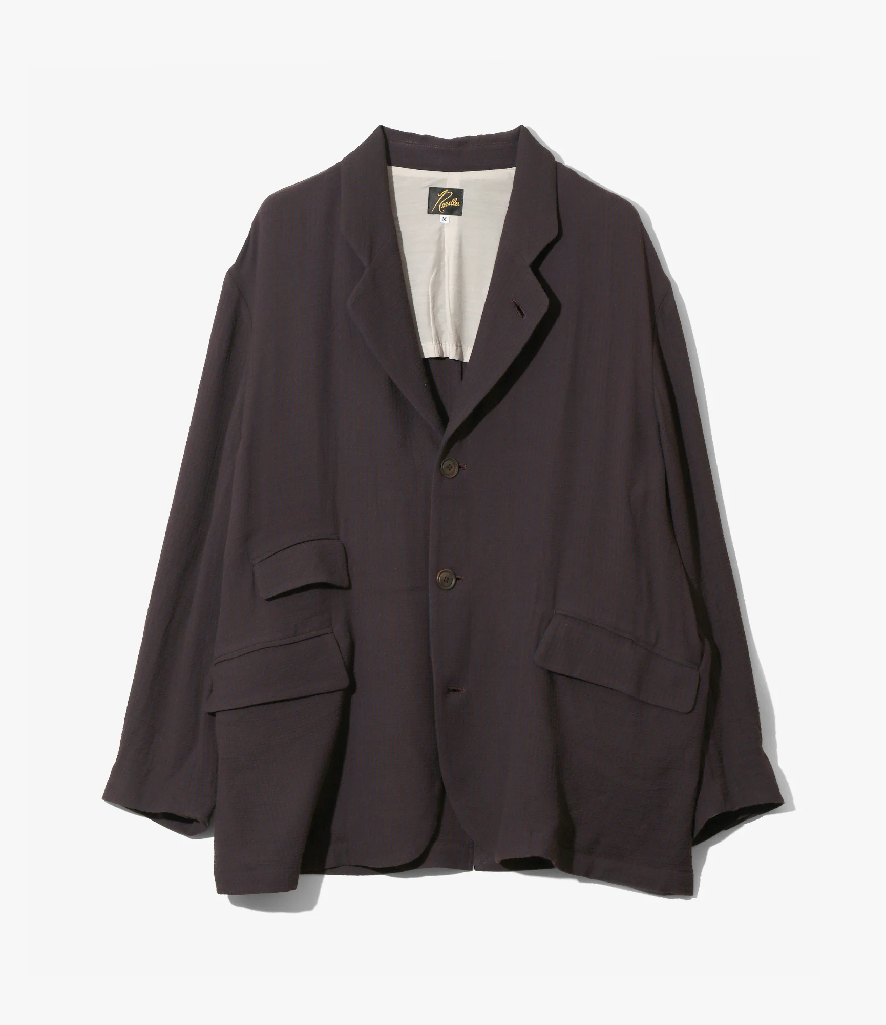Sack Jacket – Brown Striped Kersey