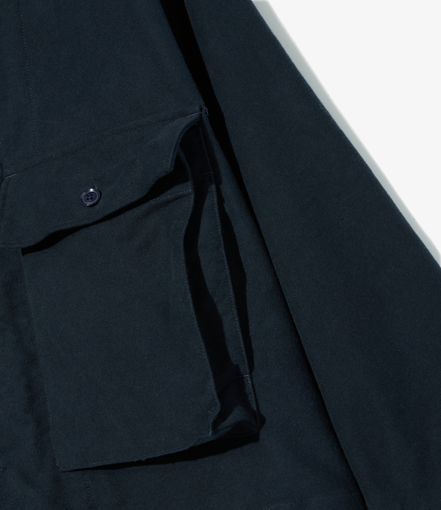 Sea Bees Jacket – Dark Navy Moleskin - Image 2