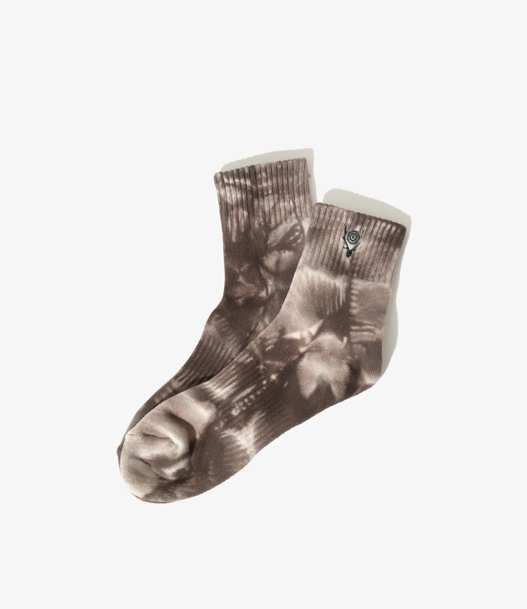 Tie Dye Socks – Brown