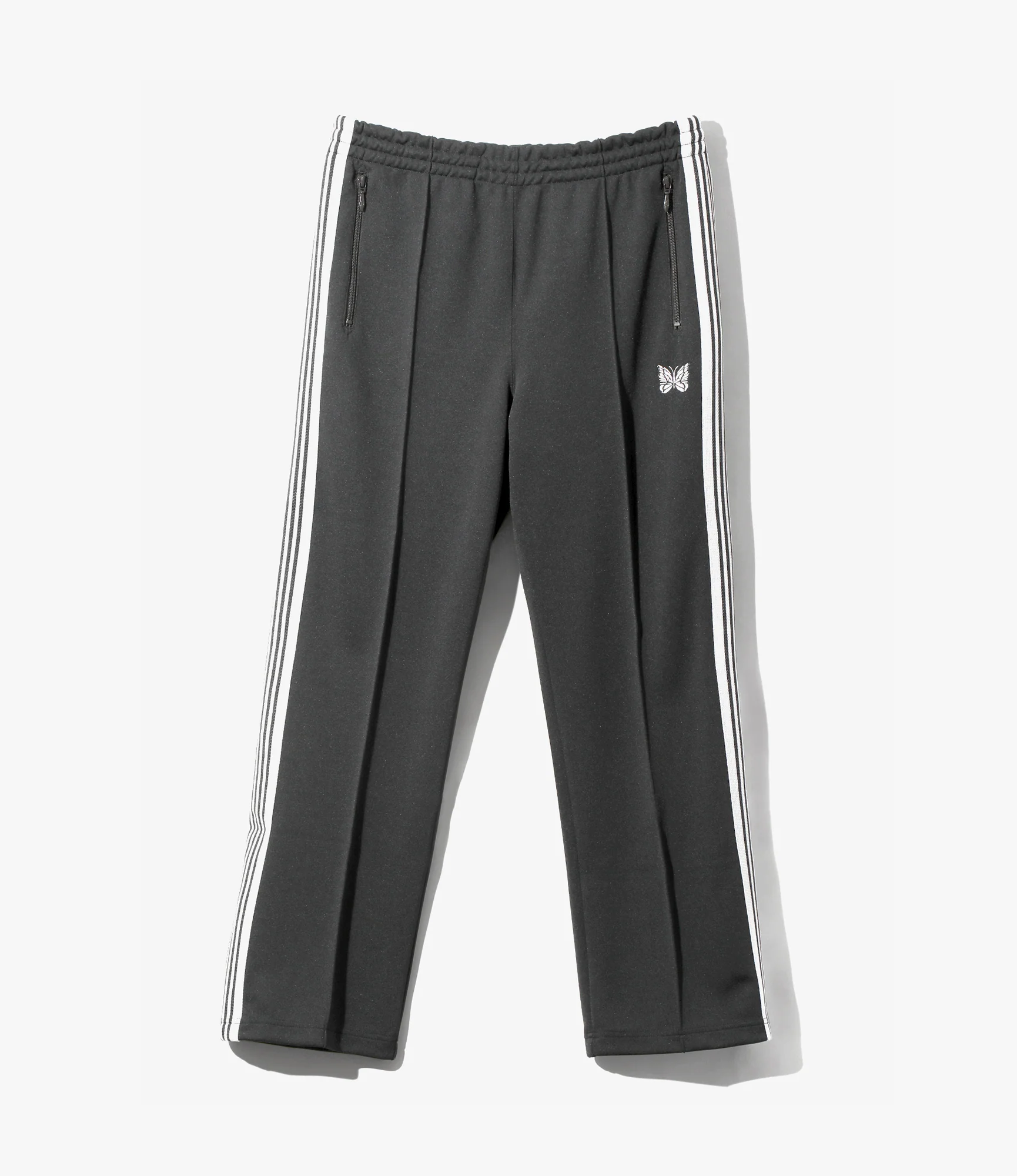 Track Pant – Charcoal Smooth Polyester