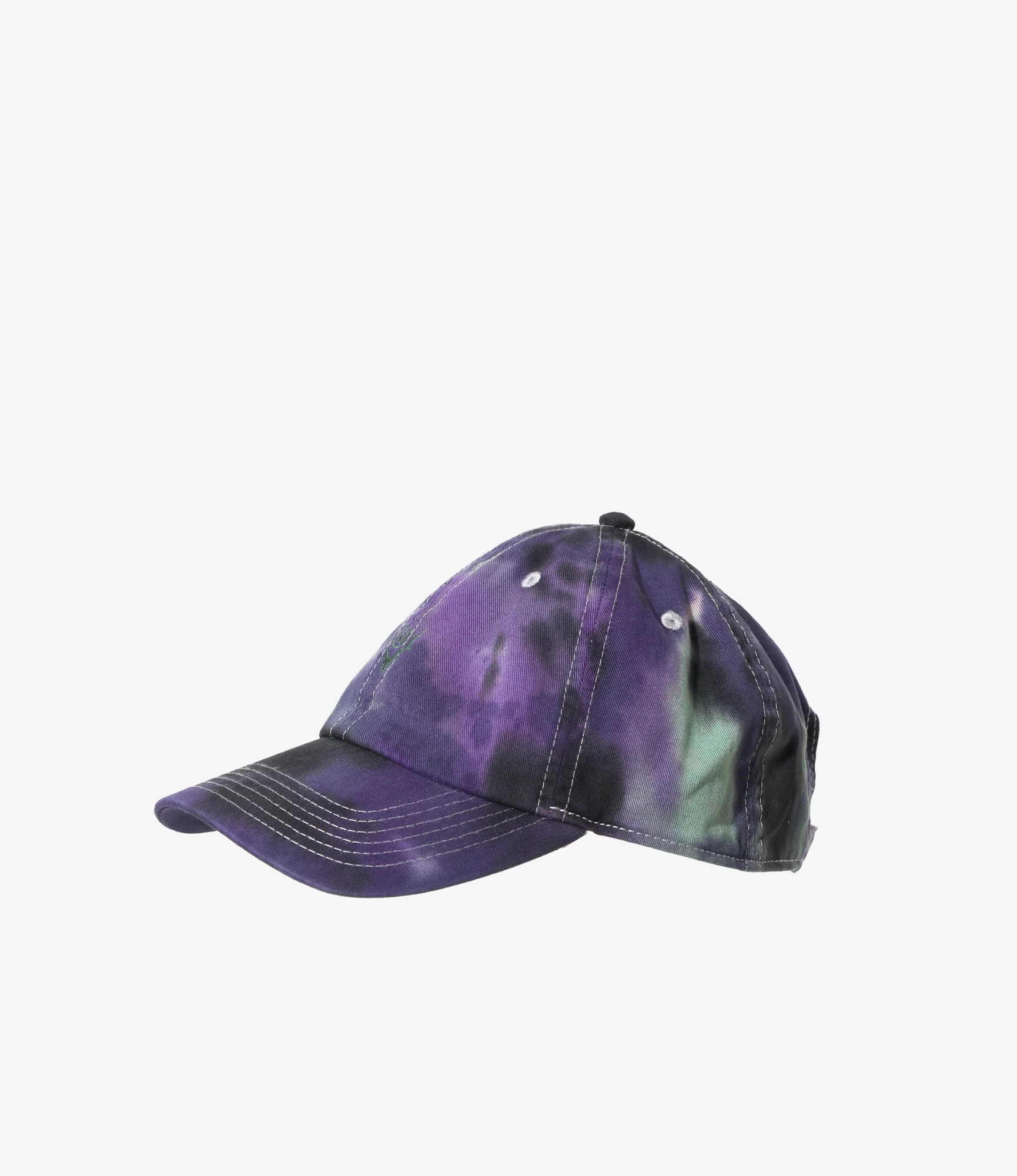 Strap Back Cap – Purple Tie Dye