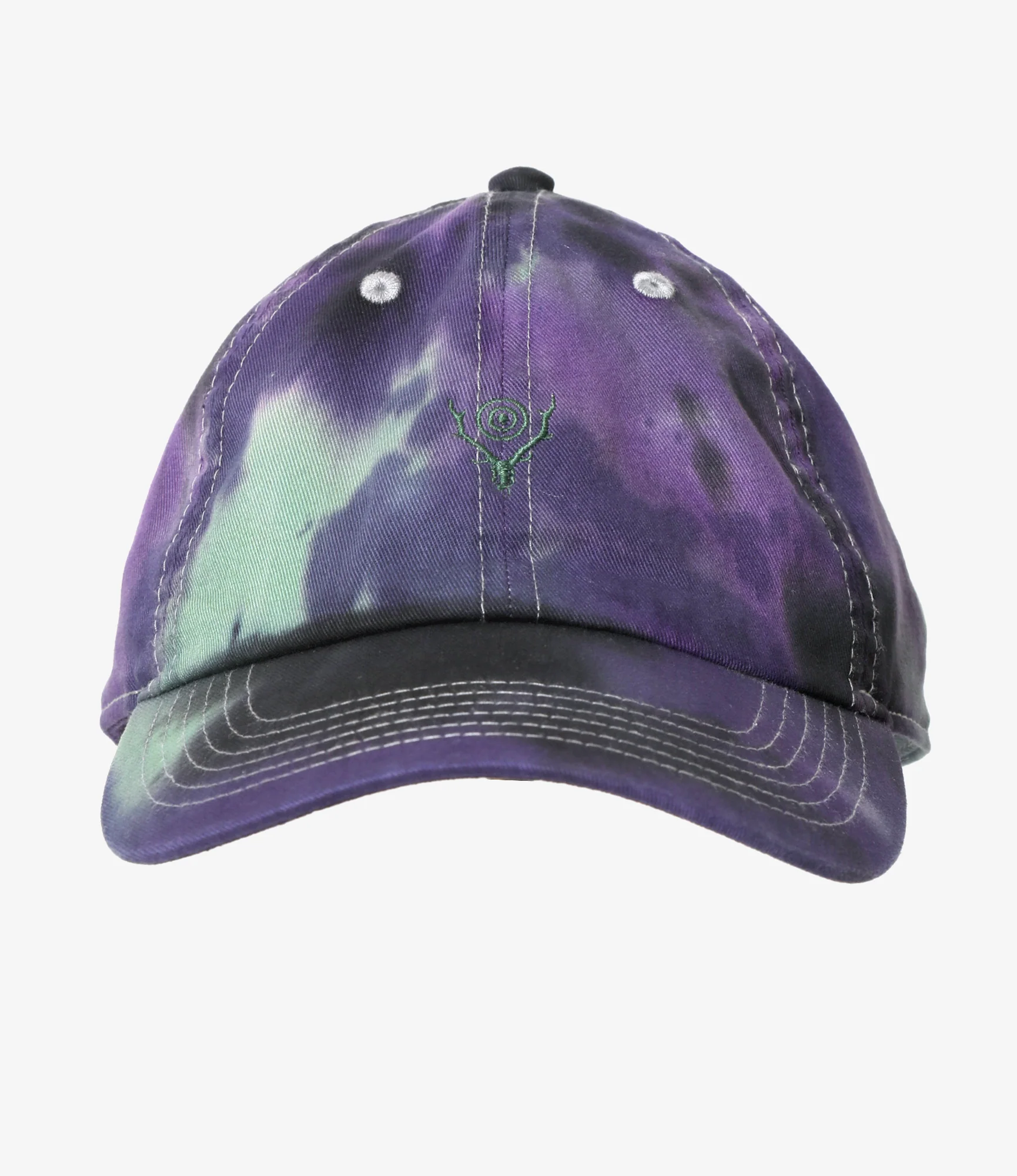 Strap Back Cap – Purple Tie Dye - Image 2