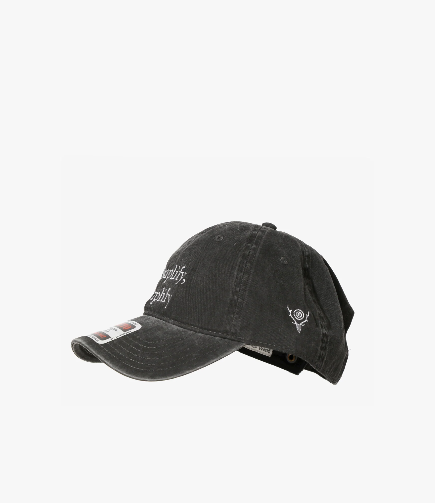 Strap Back Cap – 'Simplify' Embroidery