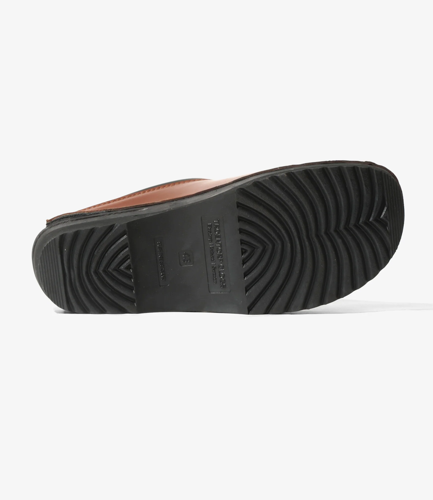 Twin Tassel Clog – Brown Leather - Image 7