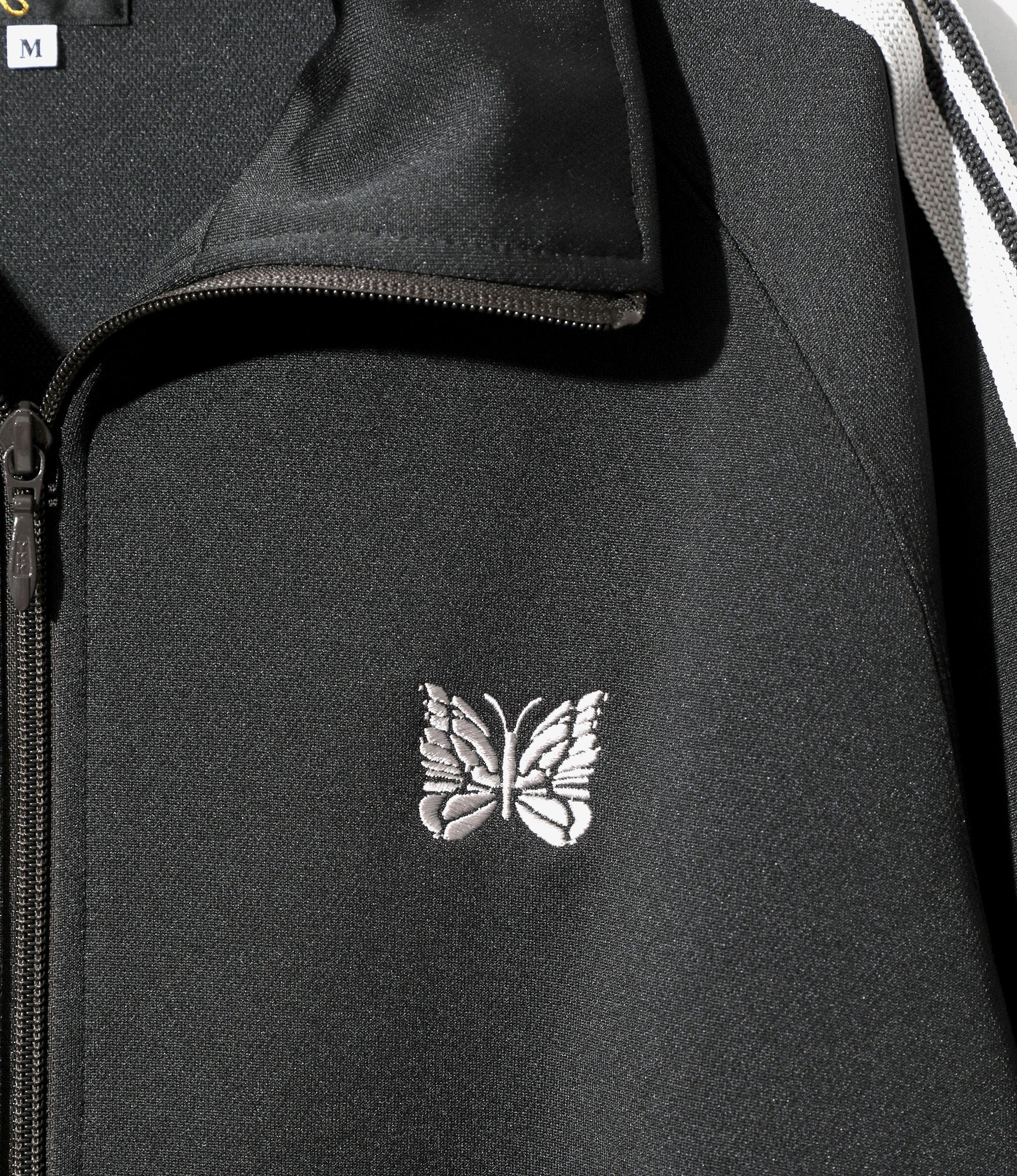 Track Jacket – Charcoal Smooth Polyester - Image 2
