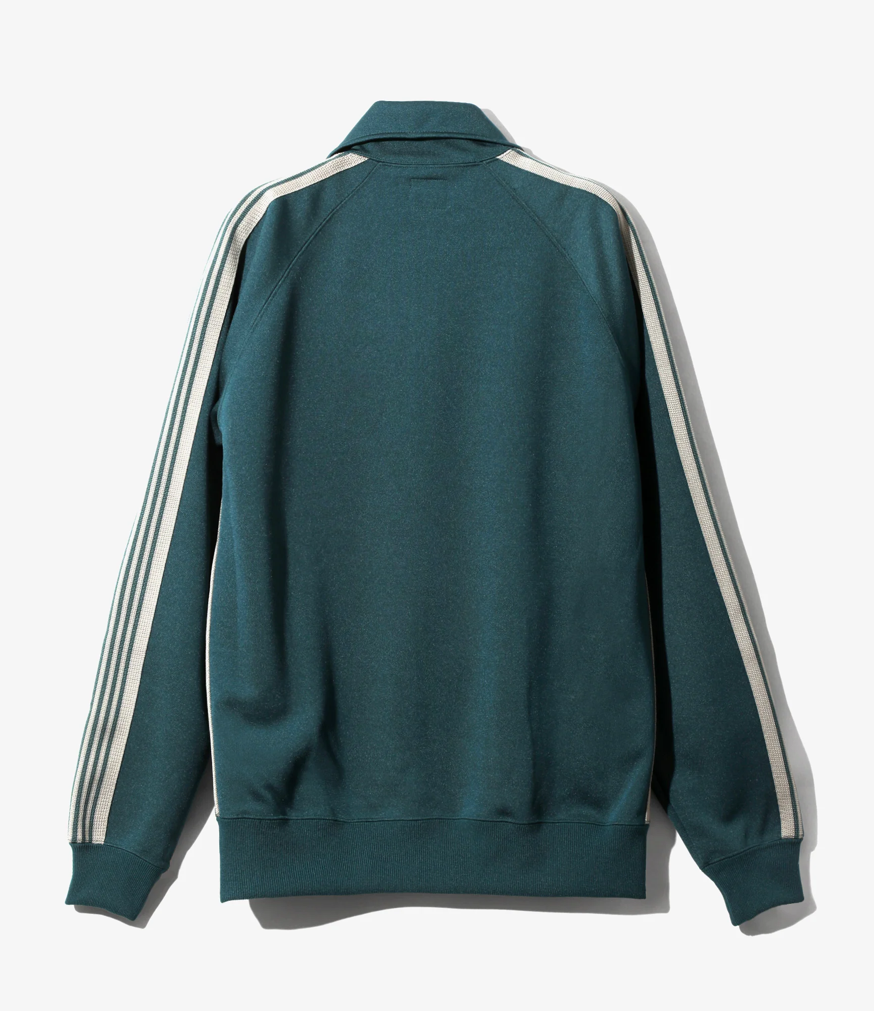 Track Jacket – Green Smooth Polyester - Image 4