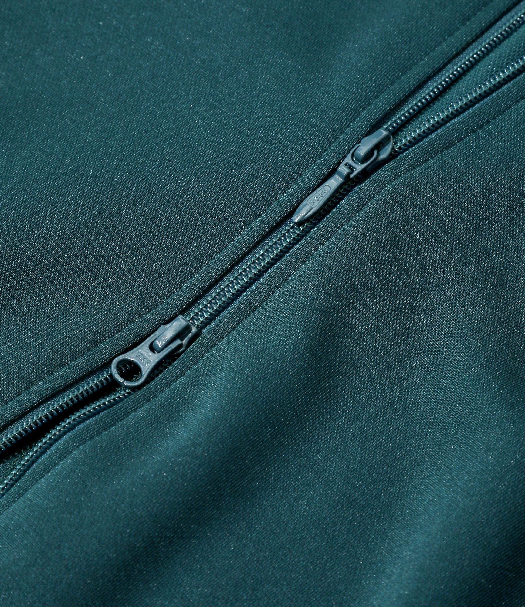 Track Jacket – Green Smooth Polyester - Image 5