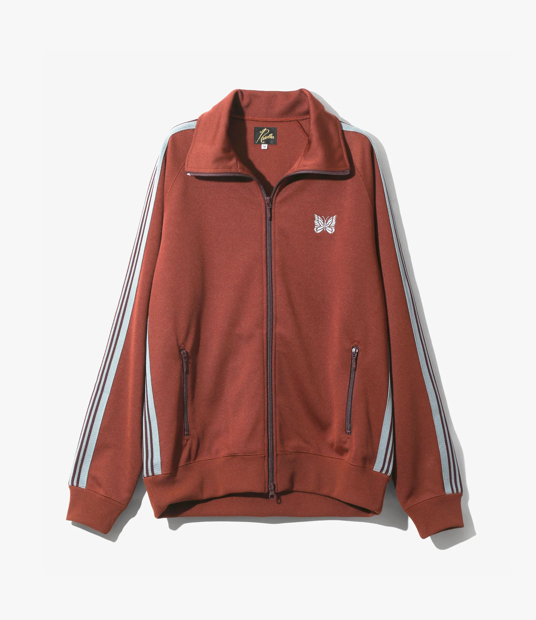 Track Jacket – Rust Smooth Polyester