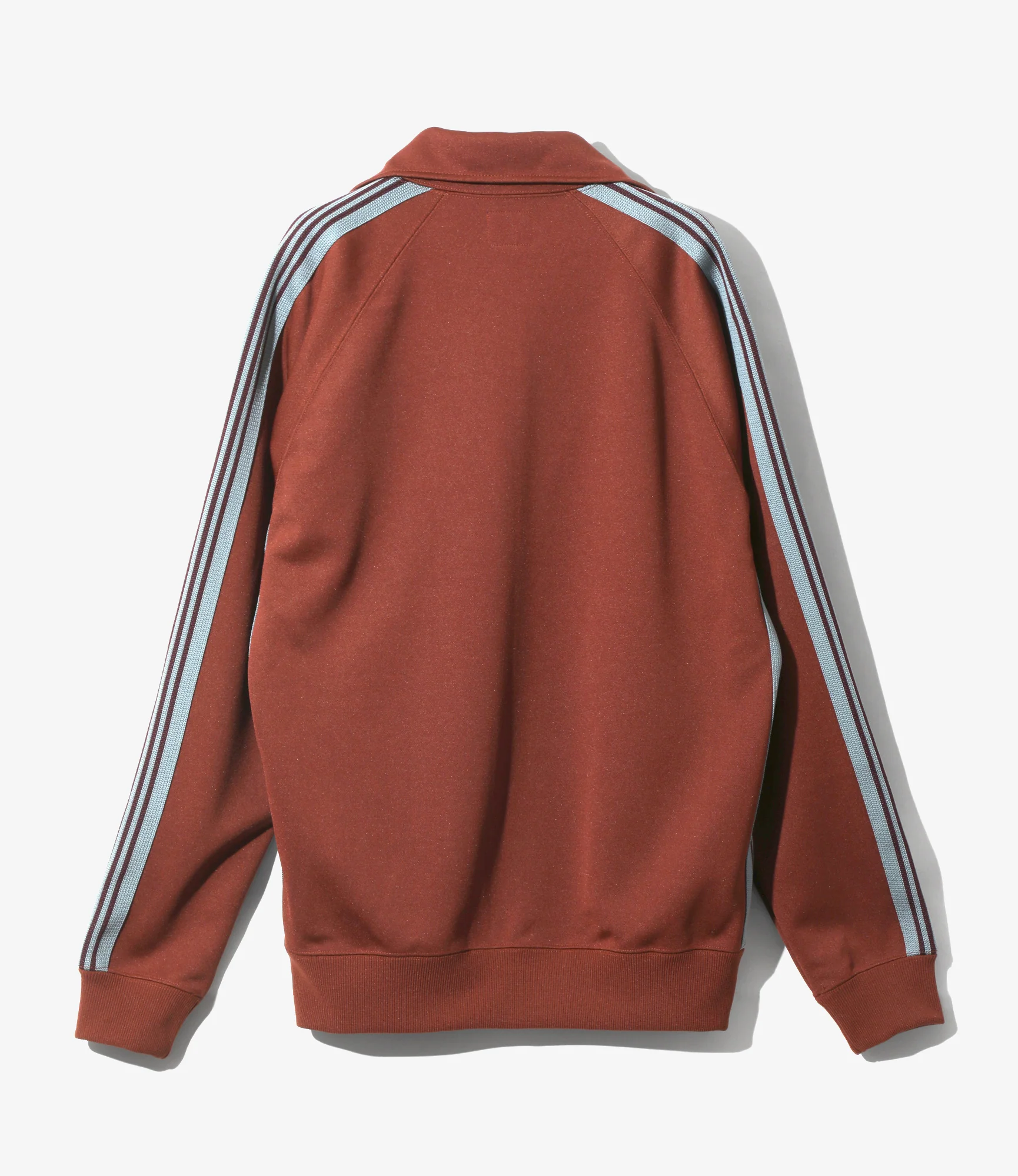 Track Jacket – Rust Smooth Polyester - Image 4