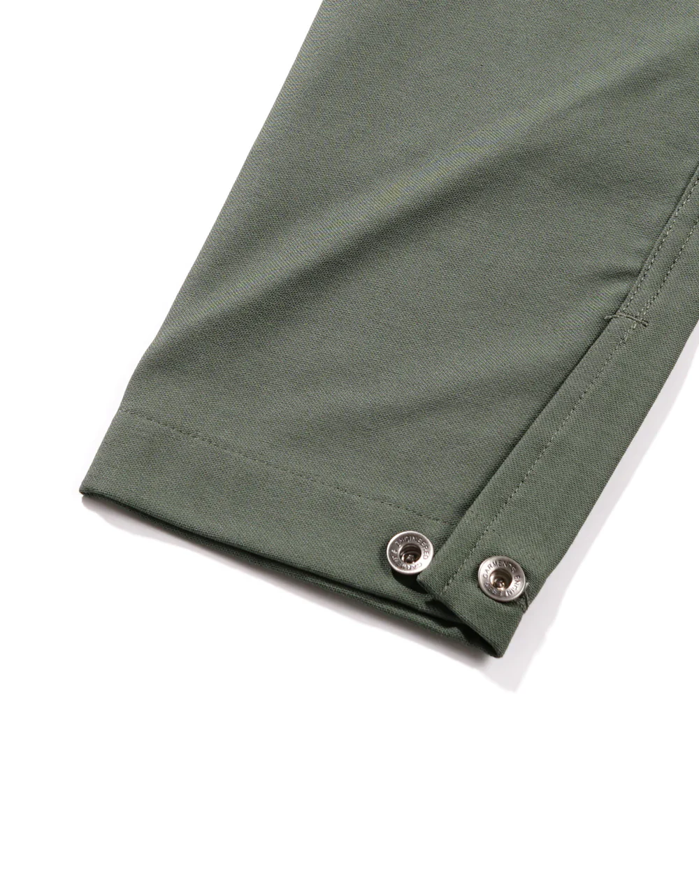 Utility Jacket – Olive Reversed Sateen - Image 4