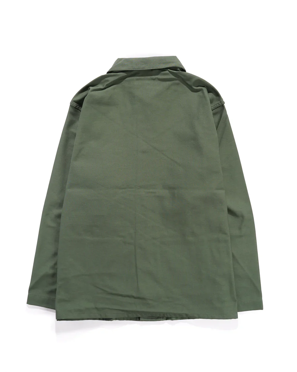 Utility Jacket – Olive Reversed Sateen - Image 5