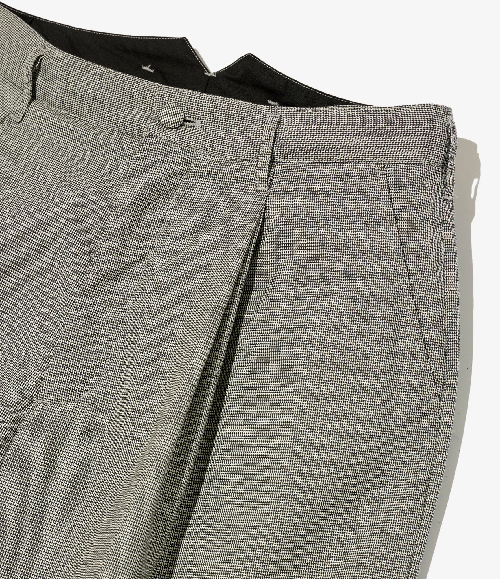 WP 3/4 Pant – Grey Micro Houndstooth Tropical Wool - Image 3