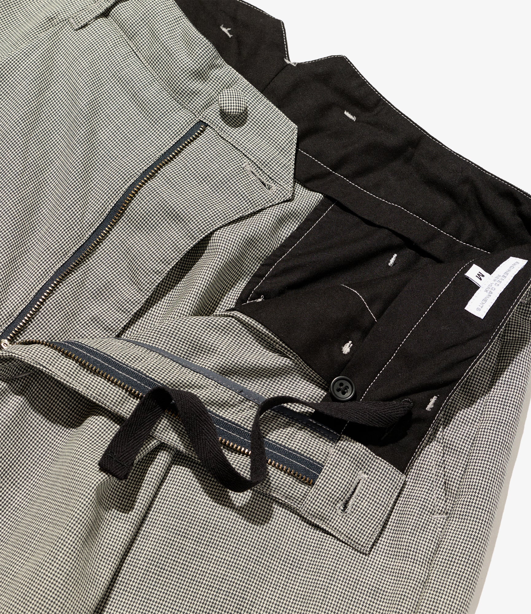 WP 3/4 Pant – Grey Micro Houndstooth Tropical Wool - Image 6